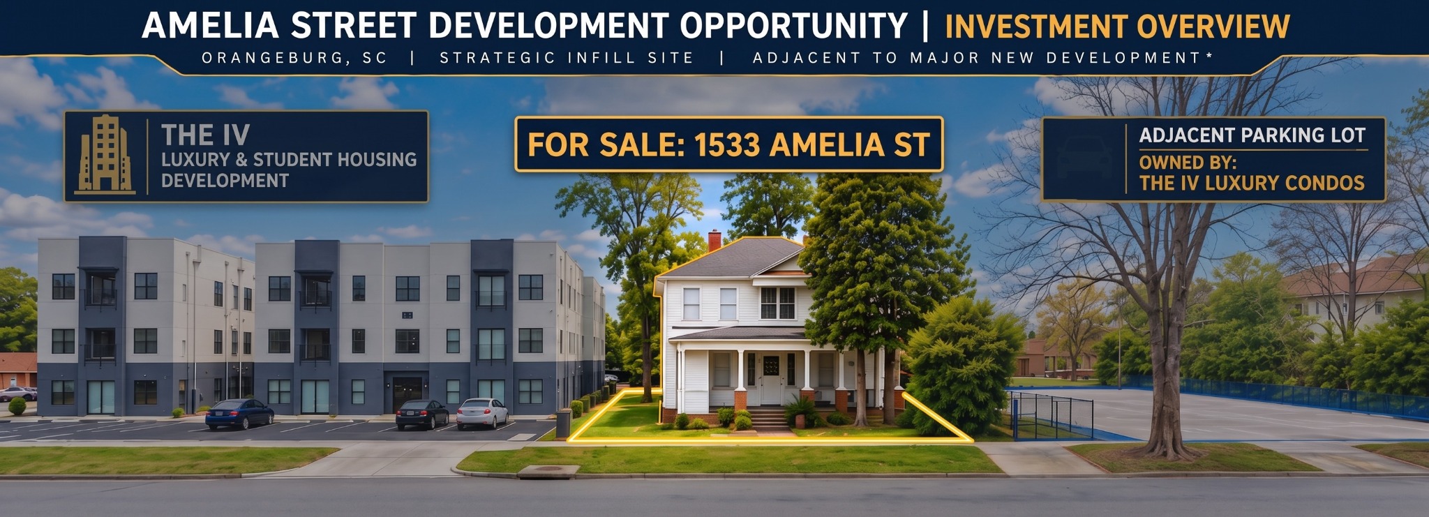 1533 Amelia Street marketing artwork