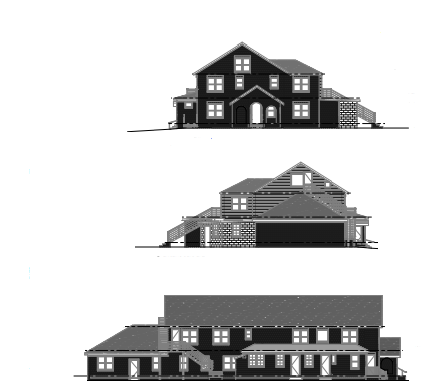 Architectural design perspectives for Commercial Property 1