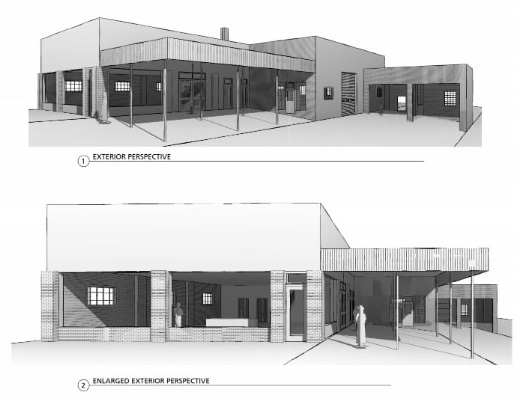 Architectural design perspectives for Commercial Property 2